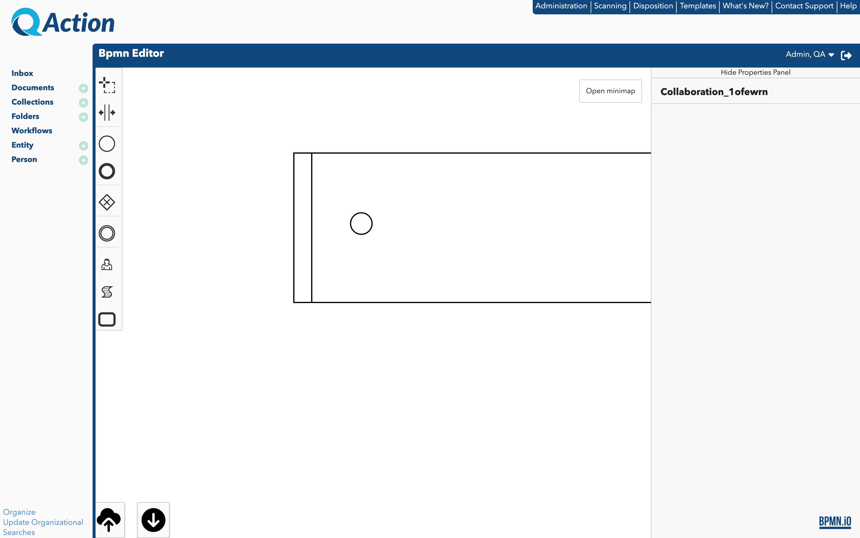 Route Document Window